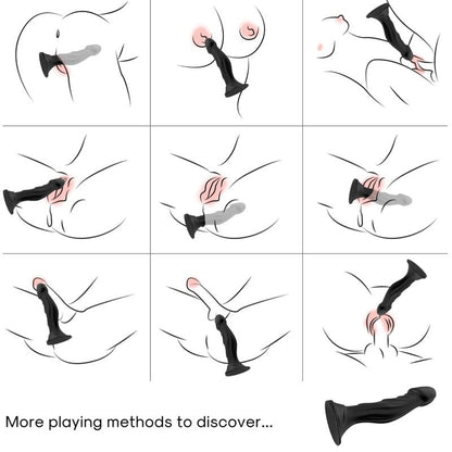 ARMONY - VIBRATORE DILDO E TELECOMANDO PLUG ANALE NERO - ARMONY ANAL | Lingerie Harness Boutique