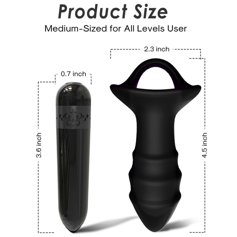 ARMONY - KYLIN FINGER VIBRATOR AND REMOTE CONTROL WITH BLACK ANAL SOCKET