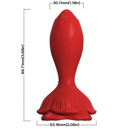 ARMONY - VIBRATORE ROSA E TELECOMANDO PICCOLO PLUG ANALE ROSSO - ARMONY ANAL | Lingerie Harness Boutique