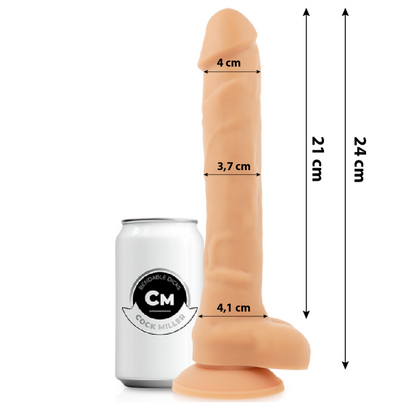 COCK MILLER - ARTICULATED DENSIT SILICONE COCKSIL 24 CM