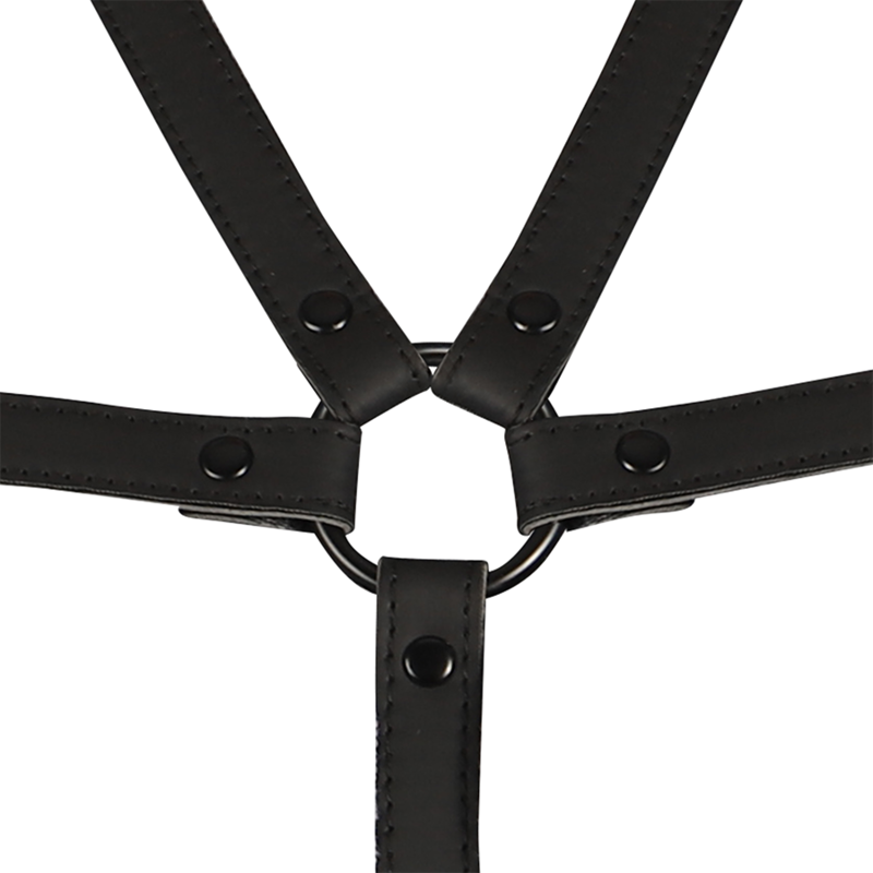 FETISH SUBMISSIVE BONDAGE - IMBRACATURA REGOLABILE TORSO E BRACCIA - FETISH SUBMISSIVE BONDAGE | Lingerie Harness Boutique