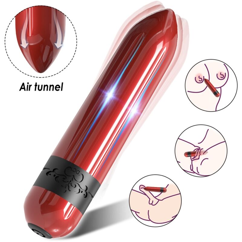 ARMONY - BULLET VIBRATORE ROCKET FUCSIA - ARMONY STIMULATORS | Lingerie Harness Boutique