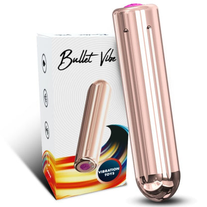 ARMONY - TESTATA VIBRATORE BULLET TELECOMANDO DORATO 2 CM X 8.8 CM - ARMONY STIMULATORS | Lingerie Harness Boutique