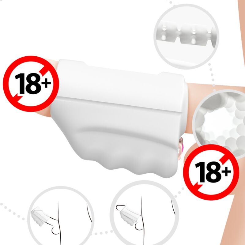 ARMONY - MASTURBATORE E VIBRATORE MAESTRO BIANCO - ARMONY FOR HIM | Lingerie Harness Boutique
