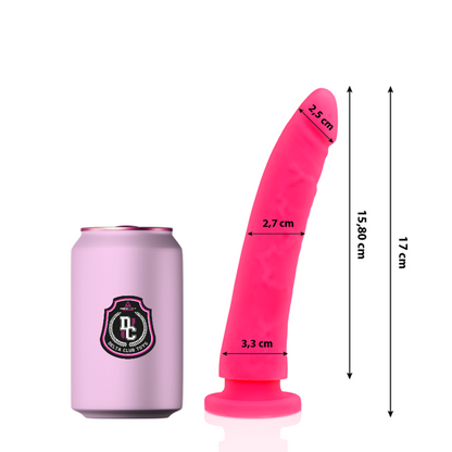 DELTA CLUB - TOYS DILDO MEDICO ROSA IN SILICONE 17 CM -O- 3 CM - DELTACLUB | Lingerie Harness Boutique