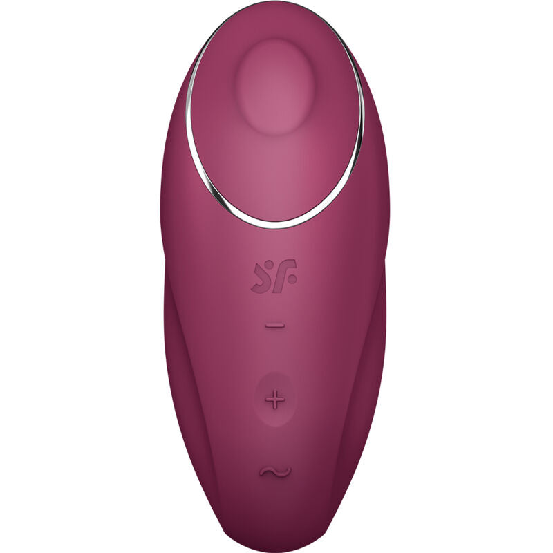 SATISFYER - TAP & CLIMAX 1 VIBRATORE LAY-ON GRIGIO - SATISFYER LAYONS | Lingerie Harness Boutique