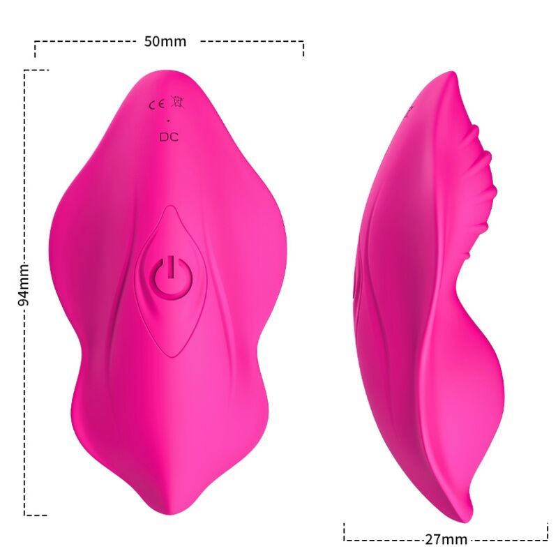 ARMONY - WHISPER SLIP WEARABLE REMOTE CONTROL VIBRATOR FUCHSIA