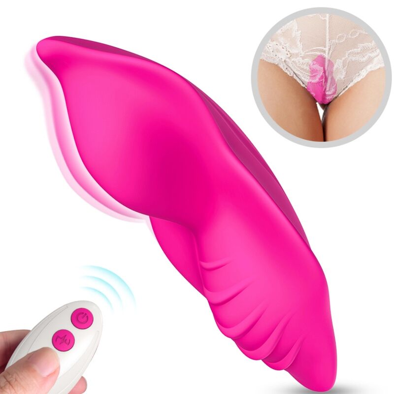 ARMONY - WHISPER SLIP WEARABLE REMOTE CONTROL VIBRATOR FUCHSIA