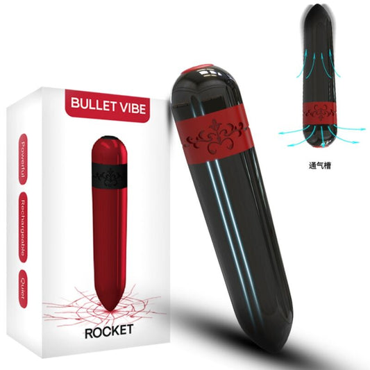 ARMONY - ROCKET VIBRATORE BULLET TELECOMANDO NERO - ARMONY STIMULATORS | Lingerie Harness Boutique