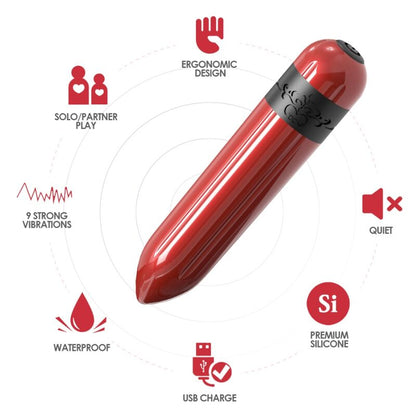 ARMONY - ROCKET VIBRATORE BULLET TELECOMANDO FUCSIA - ARMONY STIMULATORS | Lingerie Harness Boutique