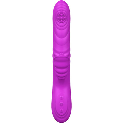 ARMONY - VIBRATORE MULTIFUNZIONE ANGELIA CON EFFETTO CALORE STIMOLANTE LINGUA VIOLA - ARMONY VIBRATORS | Lingerie Harness Boutique