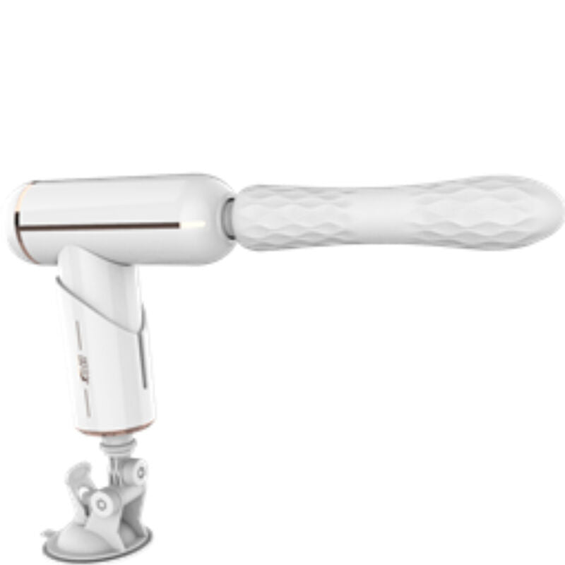 ARMONY - VIBRATORE FKING MACHINE REGOLABILE E AUTOMATICO BIANCO - ARMONY VIBRATORS | Lingerie Harness Boutique