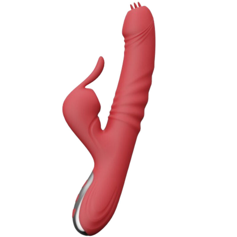 ARMONY - VIBRATORE E SUCCHIATORE CON LINGUA STIMOLANTE BORDEAUX - ARMONY VIBRATORS | Lingerie Harness Boutique