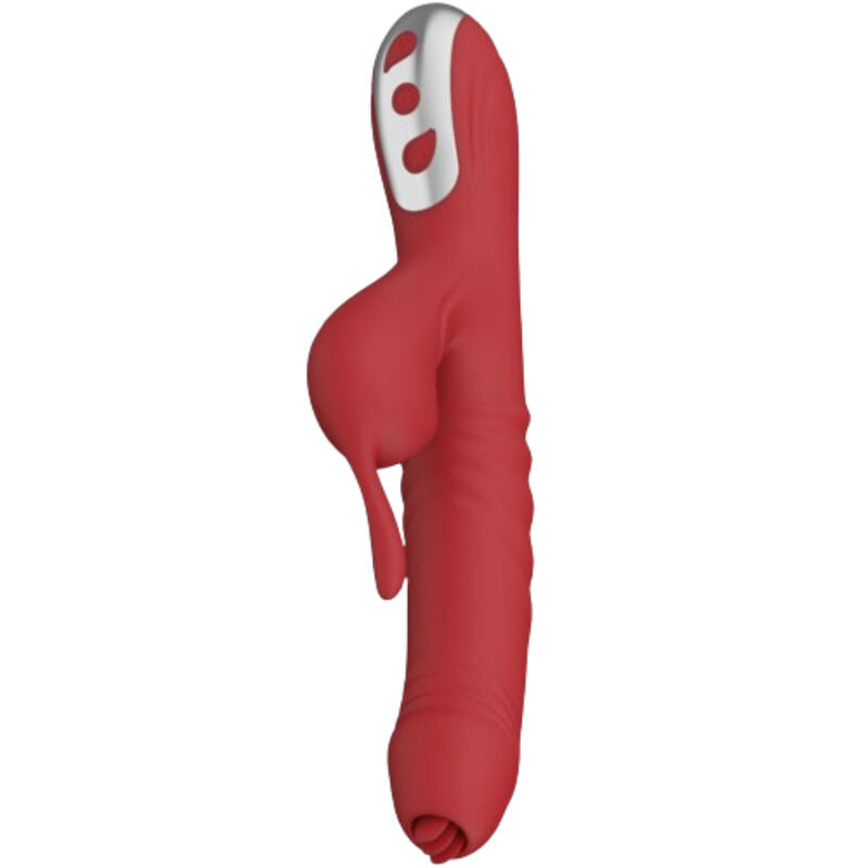 ARMONY - VIBRATORE E SUCCHIATORE CON LINGUA STIMOLANTE BORDEAUX - ARMONY VIBRATORS | Lingerie Harness Boutique