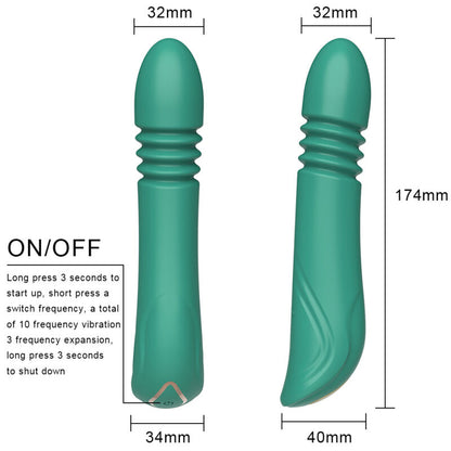 ARMONY - VIBRATORE E SPINTA VERDE G-SPOT - ARMONY VIBRATORS | Lingerie Harness Boutique