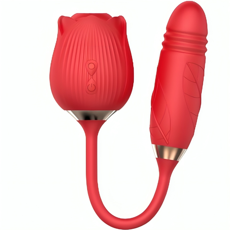 ARMONY - DELIGHT FIORE CHE SUCCHIA E SPINGE ROSSO - ARMONY STIMULATORS | Lingerie Harness Boutique