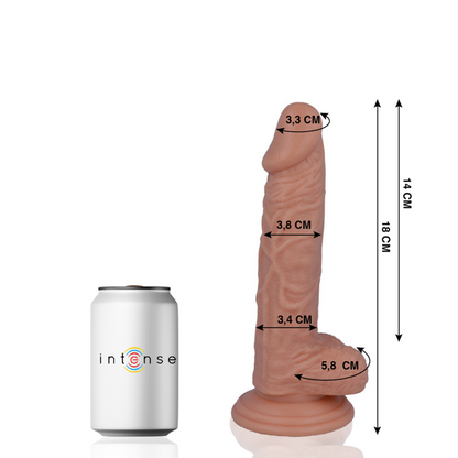 MR INTENSE - 11 REALISTIC PENIS 18 CM -OR- 3.8 CM