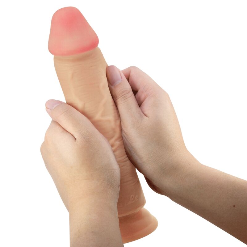 PRETTY LOVE - DILDO REALISTICO SERIE SLIDING SKIN CON VENTOSA SCORREVOLE DELLA PELLE FLESH 23,4 CM - PRETTY LOVE HIGH GRADE | Lingerie Harness Boutique