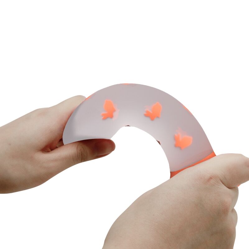 PRETTY LOVE - DILDO MAGICO NIGHTFALL SENZA VIBRAZIONI ARANCIO LUMINOSO - PRETTY LOVE FLIRTATION | Lingerie Harness Boutique