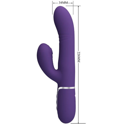 PRETTY LOVE - MULTIFUNCTIONAL G-SPOT VIBRATOR PURPLE