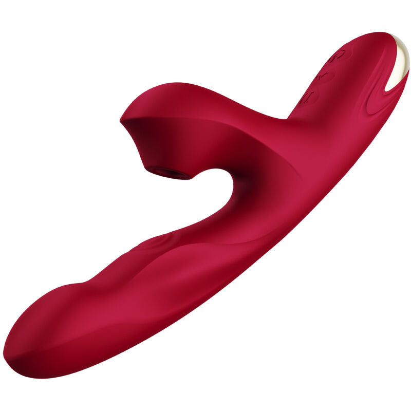 ARMONY - VIBRATORE BUMP E VENTOSA MODELLO 2 BORDEAUX - ARMONY VIBRATORS | Lingerie Harness Boutique