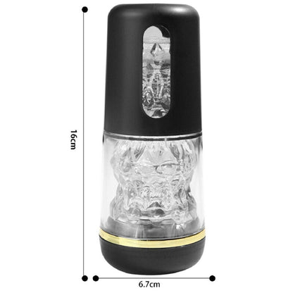 ARMONY - MASTURBATORE PORTATILE NERO - ARMONY FOR HIM | Lingerie Harness Boutique