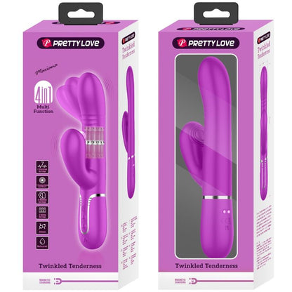 PRETTY LOVE - MULTIFUNCTIONAL G-SPOT VIBRATOR FUCHSIA