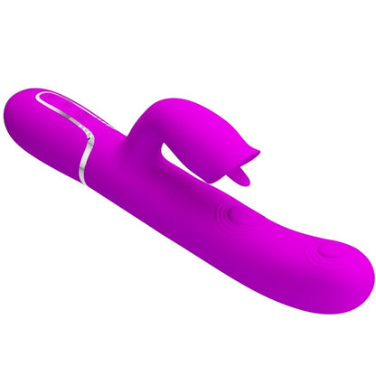 PRETTY LOVE - FUCHSIA LICING RABBIT VIBRATOR