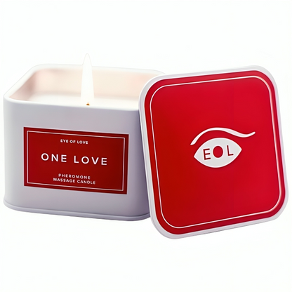 EYE OF LOVE - CANDELA DA MASSAGGIO ONE LOVE PER DONNE 150 ML - EYE OF LOVE | Lingerie Harness Boutique