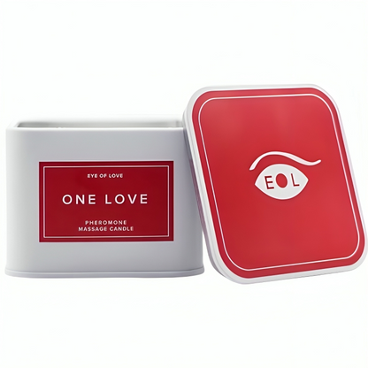 EYE OF LOVE - CANDELA DA MASSAGGIO ONE LOVE PER DONNE 150 ML - EYE OF LOVE | Lingerie Harness Boutique