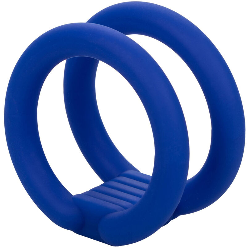 CALEXOTICS - ADMIRAL GABBIA DOPPIA PER CAZZI BLU - CALEXOTICS | Lingerie Harness Boutique