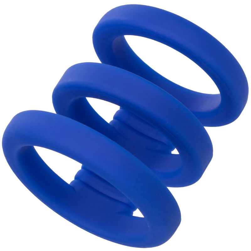 CALEXOTICS - ADMIRAL GABBIA TRIPLA BLU - CALEXOTICS | Lingerie Harness Boutique