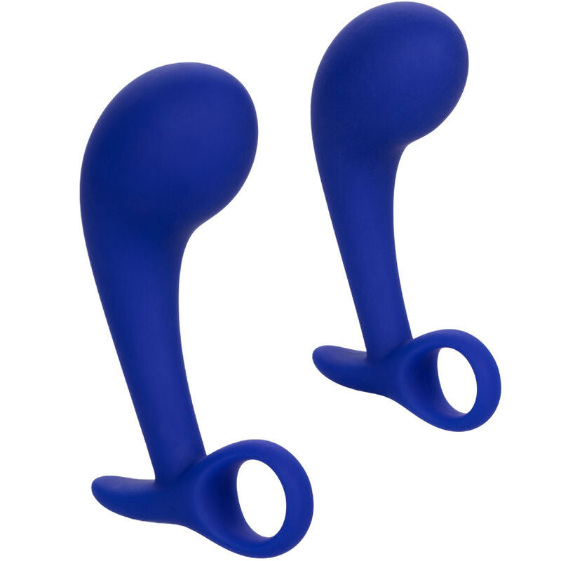 CALEXOTICS - ADMIRAL SET 2 PLUG ANALI BLU - CALEXOTICS | Lingerie Harness Boutique