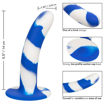 CALEXOTICS - ADMIRAL SWIRL DILDO FLESSIBILE - CALEXOTICS | Lingerie Harness Boutique