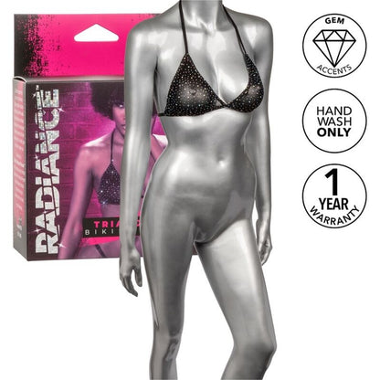 CALEXOTICS - RADIANCE TOP BIKINI A TRIANGOLO RHINE - CALEXOTICS | Lingerie Harness Boutique
