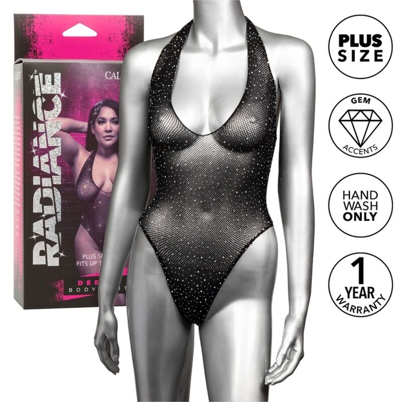 CALEXOTICS - RADIANCE COPRISPALLE DA SPALLA RHINE PLUS TAGLIA - CALEXOTICS | Lingerie Harness Boutique