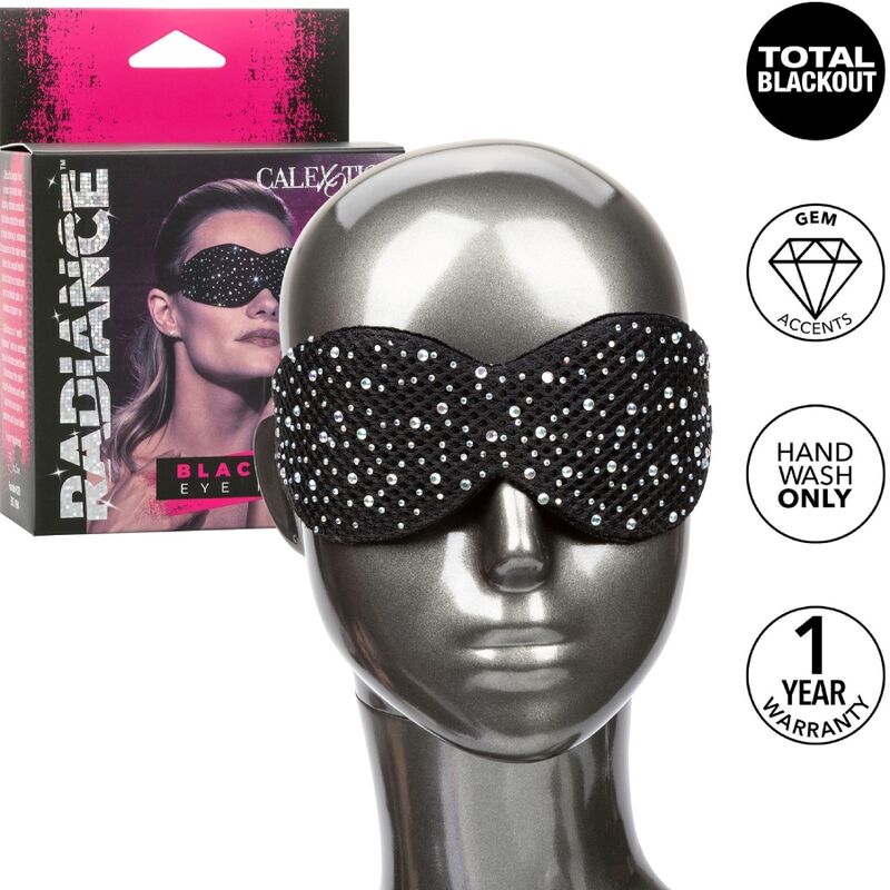 CALEXOTICS - RADIANCE MASCHERA BLACKOUT PER GLI OCCHI DEL RENO - CALEXOTICS | Lingerie Harness Boutique