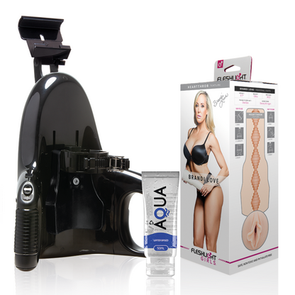 FLESHLIGHT - BRANDI LOVE VAGINA + LANCIO UNIVERSALE + LUBRIFICANTE AQUA QUALITÀ 50 ML - FLESHLIGHT GIRLS | Lingerie Harness Boutique