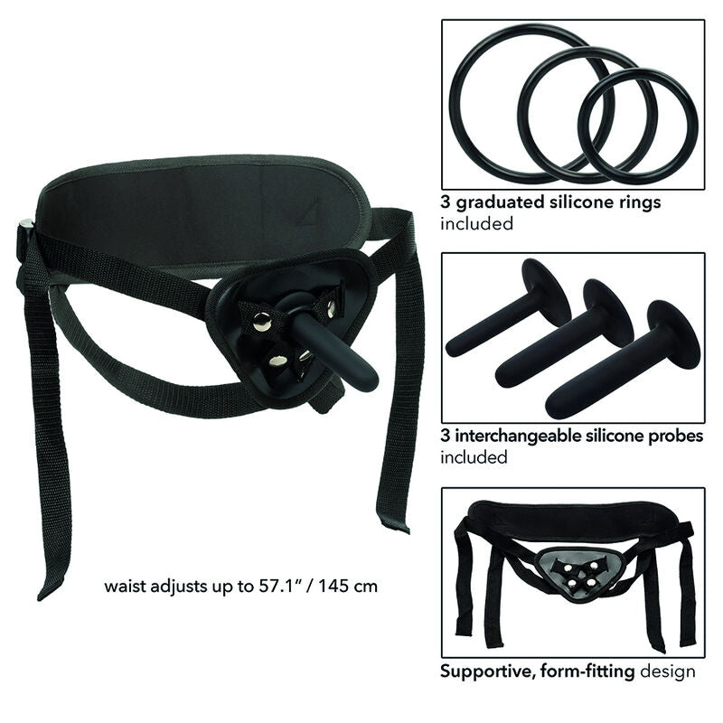 CALEXOTICS - BOUNDLESS KIT DI PEGGING IN SILICONE - CALEXOTICS | Lingerie Harness Boutique