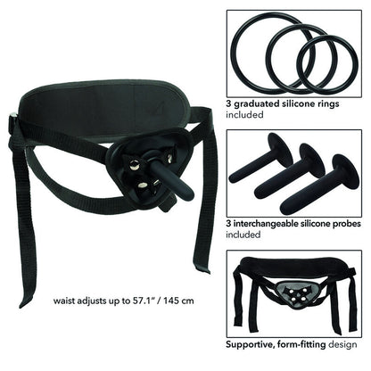 CALEXOTICS - BOUNDLESS KIT DI PEGGING IN SILICONE - CALEXOTICS | Lingerie Harness Boutique