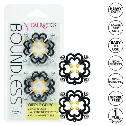 CALEXOTICS - BOUNDLESS PRESE PER CAPEZZOLI - CALEXOTICS | Lingerie Harness Boutique