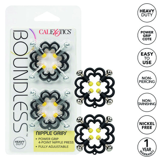 CALEXOTICS - BOUNDLESS PRESE PER CAPEZZOLI - CALEXOTICS | Lingerie Harness Boutique