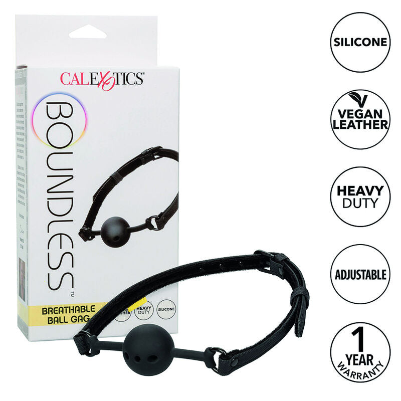CALEXOTICS - BOUNDLESS BALL GAG TRASPIRANTE - CALEXOTICS | Lingerie Harness Boutique