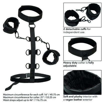 CALEXOTICS - BOUNDLESS COLLARE DI CONTENIMENTO DEL CORPO - CALEXOTICS | Lingerie Harness Boutique