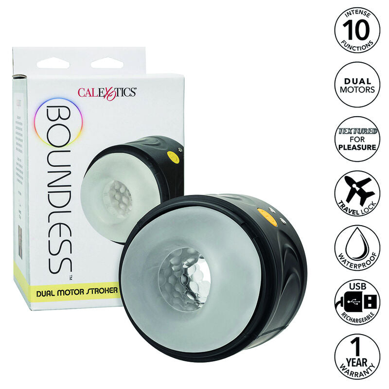 CALEXOTICS - BOUNDLESS STROKER A DOPPIO MOTORE - CALEXOTICS | Lingerie Harness Boutique