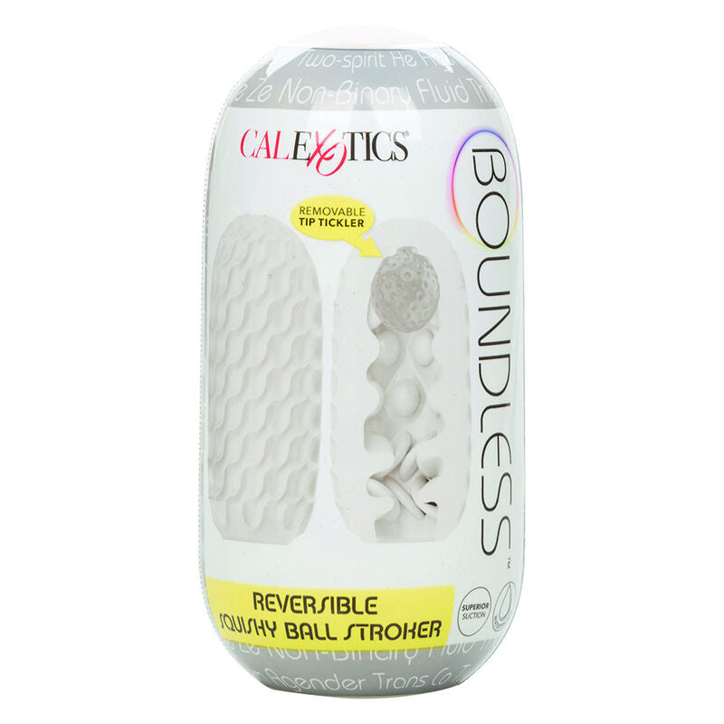 CALEXOTICS - BOUNDLESS SFERA SQUISHY REVERSIBILE GIALLA - CALEXOTICS | Lingerie Harness Boutique