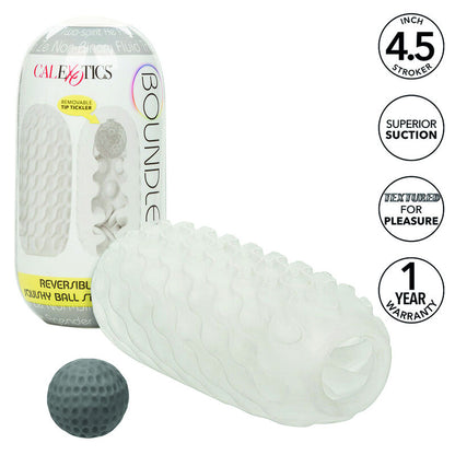 CALEXOTICS - BOUNDLESS SFERA SQUISHY REVERSIBILE GIALLA - CALEXOTICS | Lingerie Harness Boutique