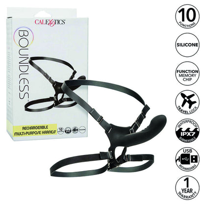 CALEXOTICS - BOUNDLESS ARNESS MULTIUSO RICARICABILE - CALEXOTICS | Lingerie Harness Boutique
