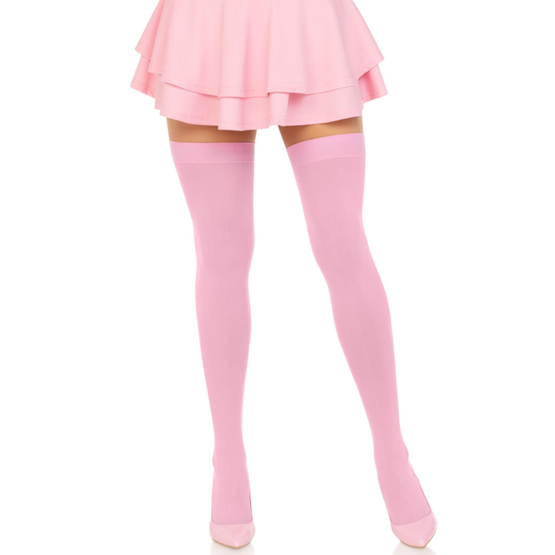 LEG AVENUE - CALZINI IN NYLON ROSA - LEG AVENUE HOSIERY | Lingerie Harness Boutique