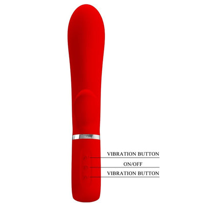 PRETTY LOVE - VIBRATORE MULTIFUNZIONE G-SPOT THOMAS ROSSO - PRETTY LOVE FLIRTATION | Lingerie Harness Boutique
